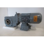 189 RPM 0,37 KW Brake  Asmaat 30 mm. Used.